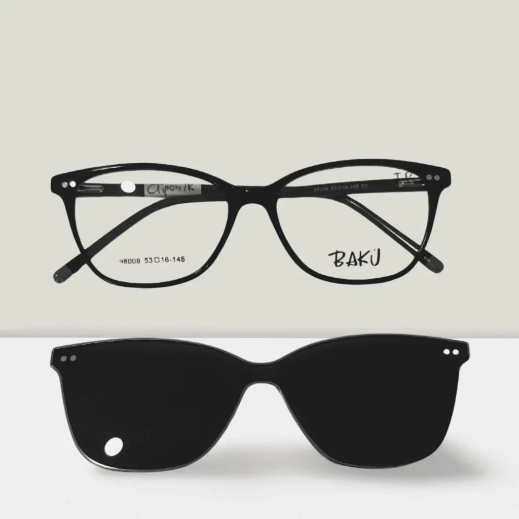 [TR EN CRISTAL] BAKU CLIP ON DAMA TR90 (TR )