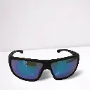 REEF CABALLERO SOL ZILO ESPEJADO VERDE-GRIS (M274) puntos rojos-verde