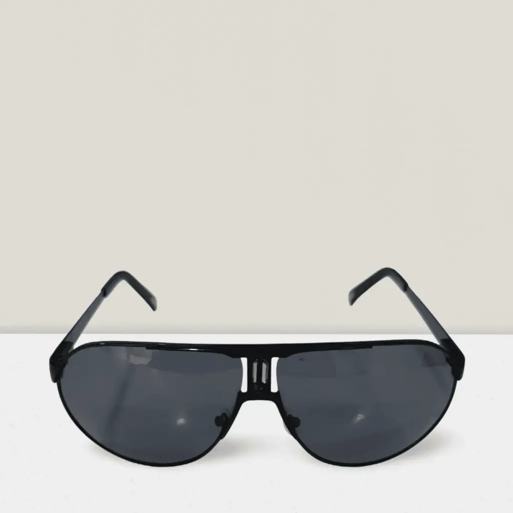 [ALEJO-NEGRO SIN CODIGO DETALLE EN PUENTE b] BORSALINO SOL UNISEX METAL GRANDES