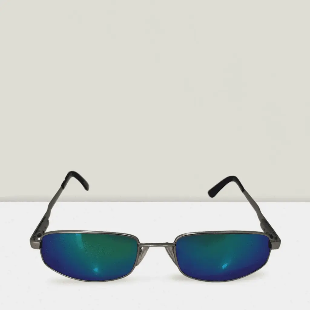 [ESPEJADO VERDE] PIAZZA SOL UNISEX METAL ESPEJADO RECTANGULO CHICO