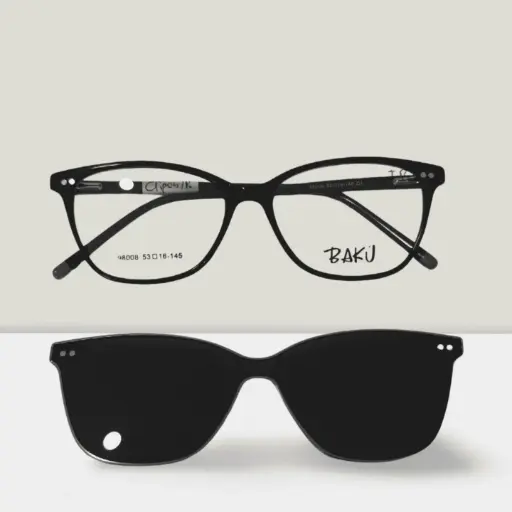 [TR EN CRISTAL] BAKU CLIP ON DAMA TR90 (TR )